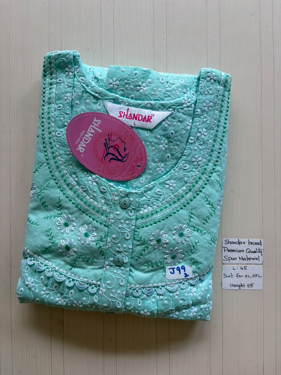 BS441 Shandar Spun nighty