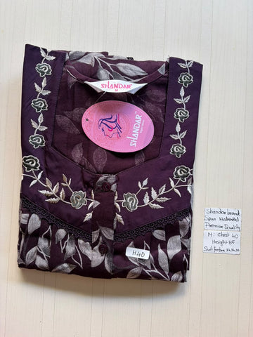 ASS 323 Shandar Spun nighty