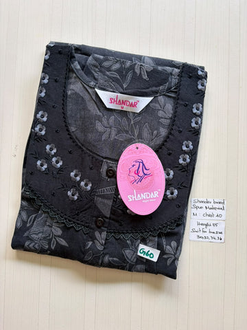 ASS 424 Shandar Spun nighty