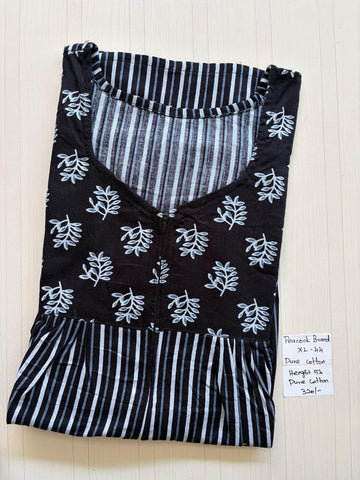 AAS0625 Height Peacock Pleats Zip