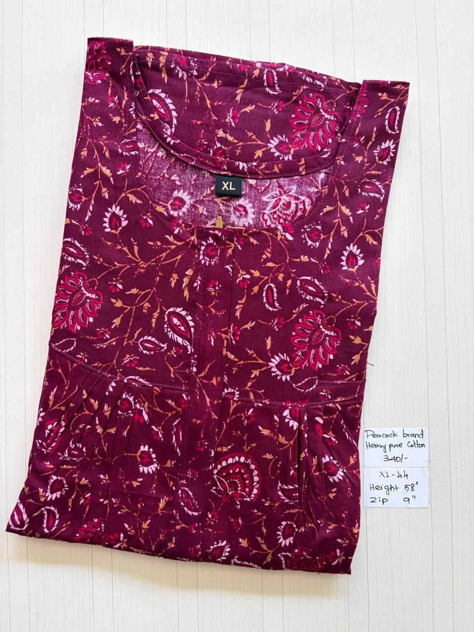AAS0611 Height Peacock Pleats Zip