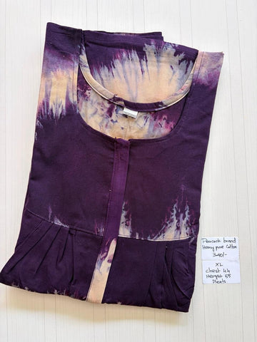 AAS0202 Peacock Pleats Zip