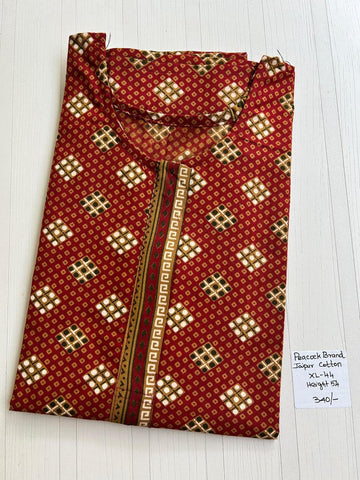AAS0831 Peacock Zip Batik
