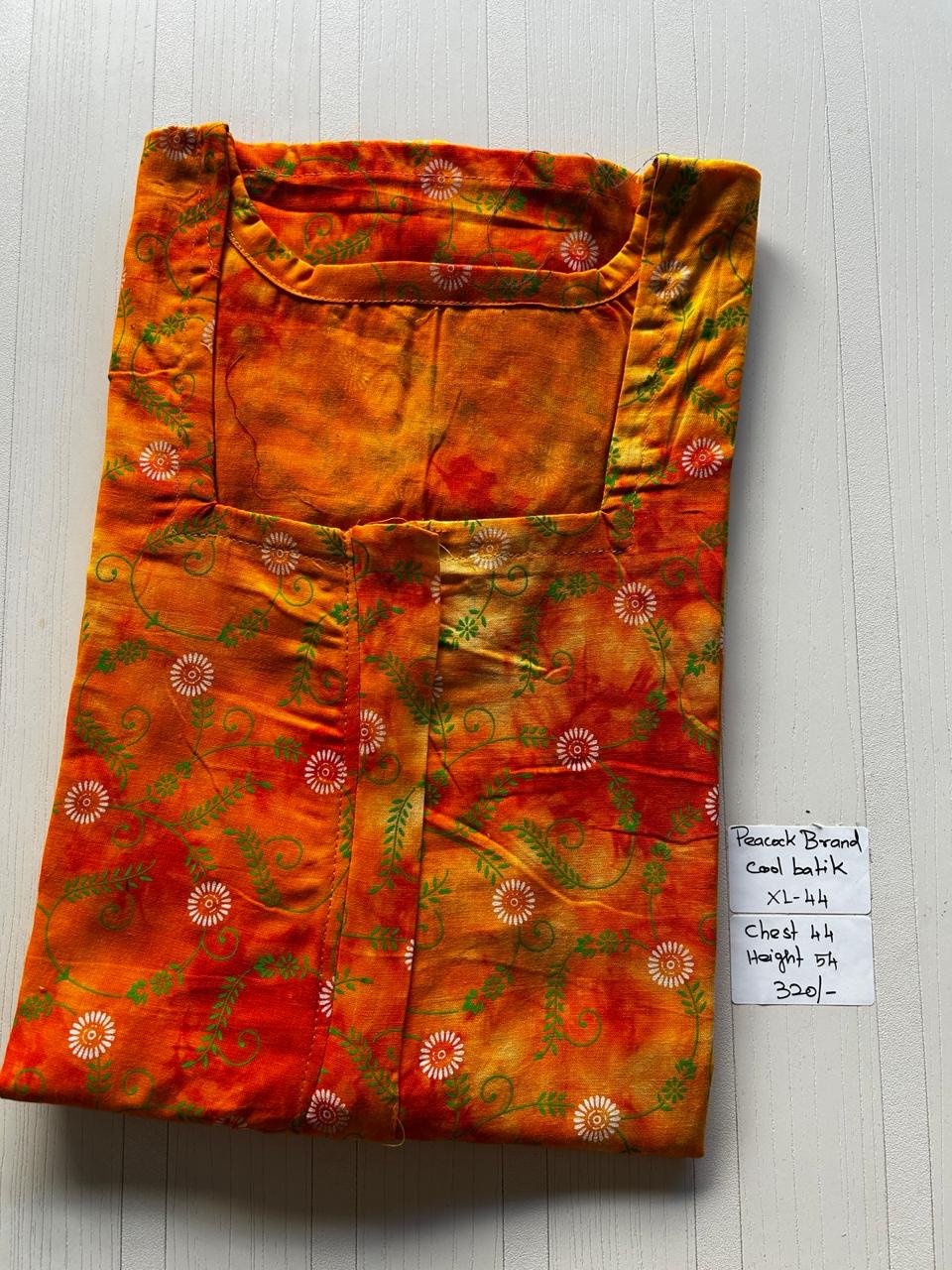 AAS0835 Peacock Zip Batik