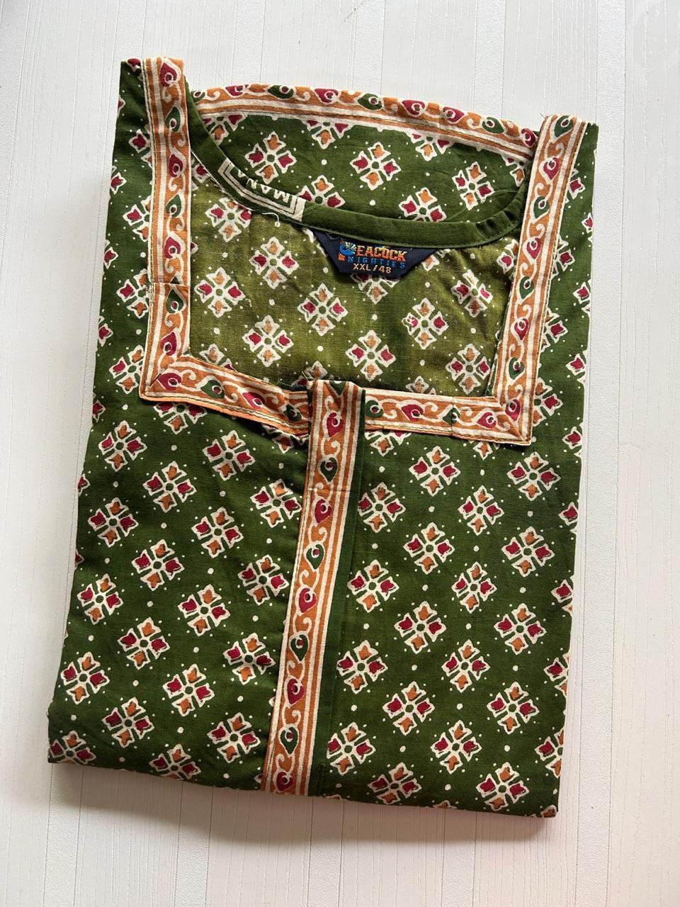 AAS0215 Peacock zip pj