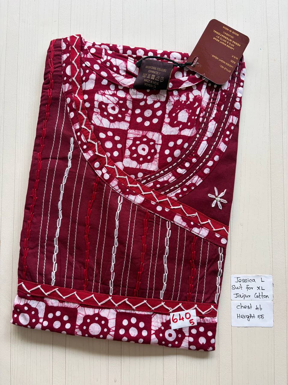BJS4099 Jessica L Batik VV AL
