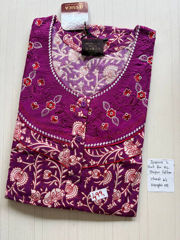 BJS4101 Jessica pleats emb 550