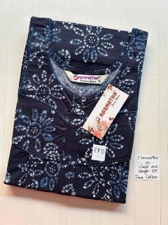 BNS016 Narmatha Pleats Brand Nighty