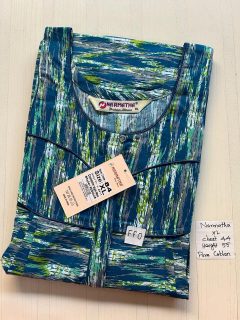 BNS017 Narmatha Pleats Brand Nighty