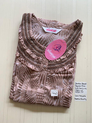 BSS114 Shandar Spun Nighty