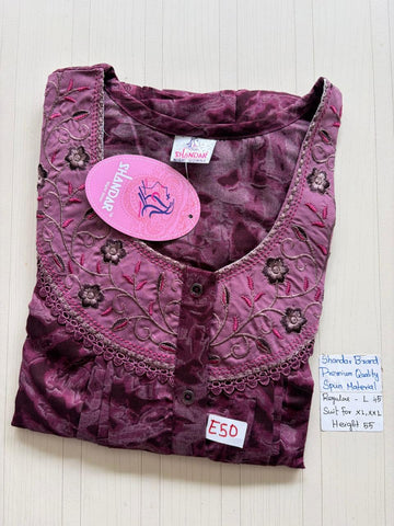 BSS173 Shandar Spun Nighty