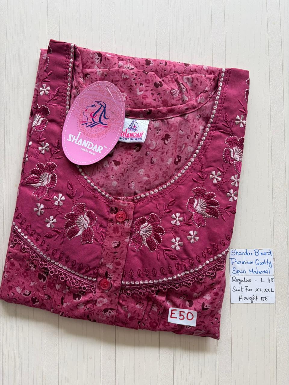 BSS175 Shandar Spun Nighty