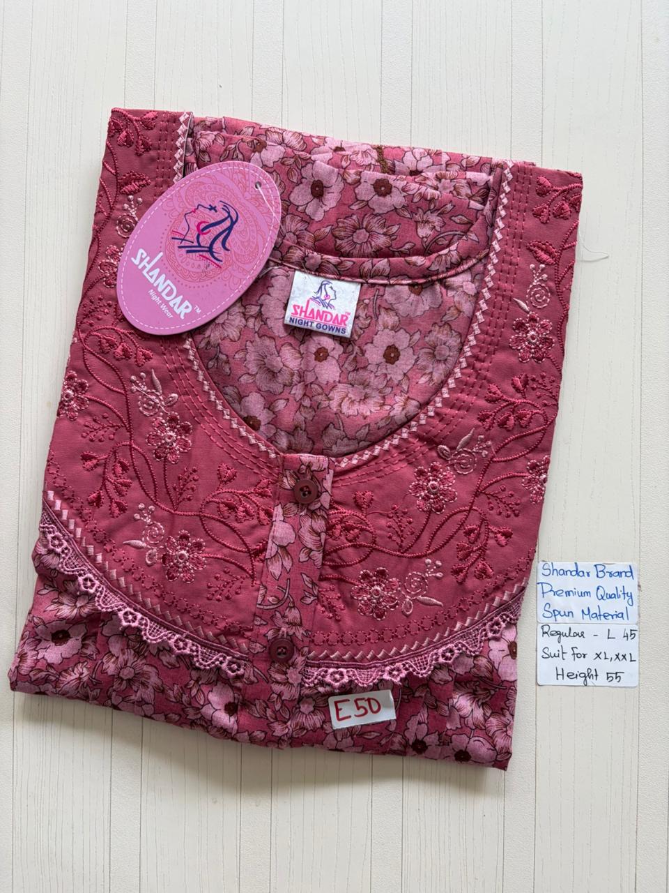 BSS177 Shandar Spun Nighty