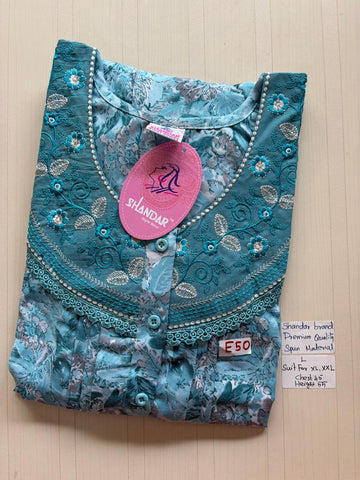 BSS178 Shandar Spun Nighty