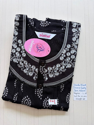 BSS003 Shandar Spun Nighty