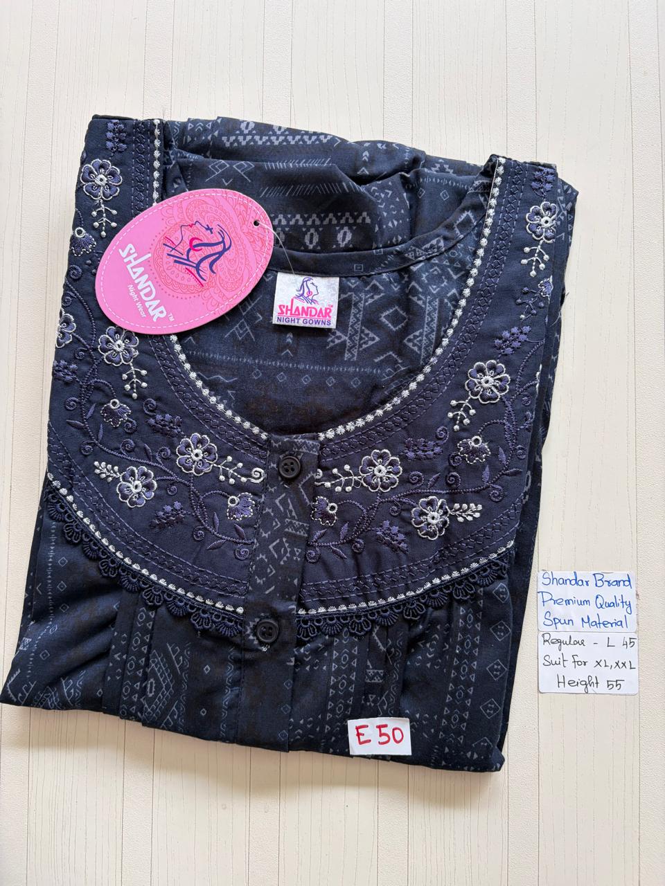 BSS146 Shandar Spun Nighty