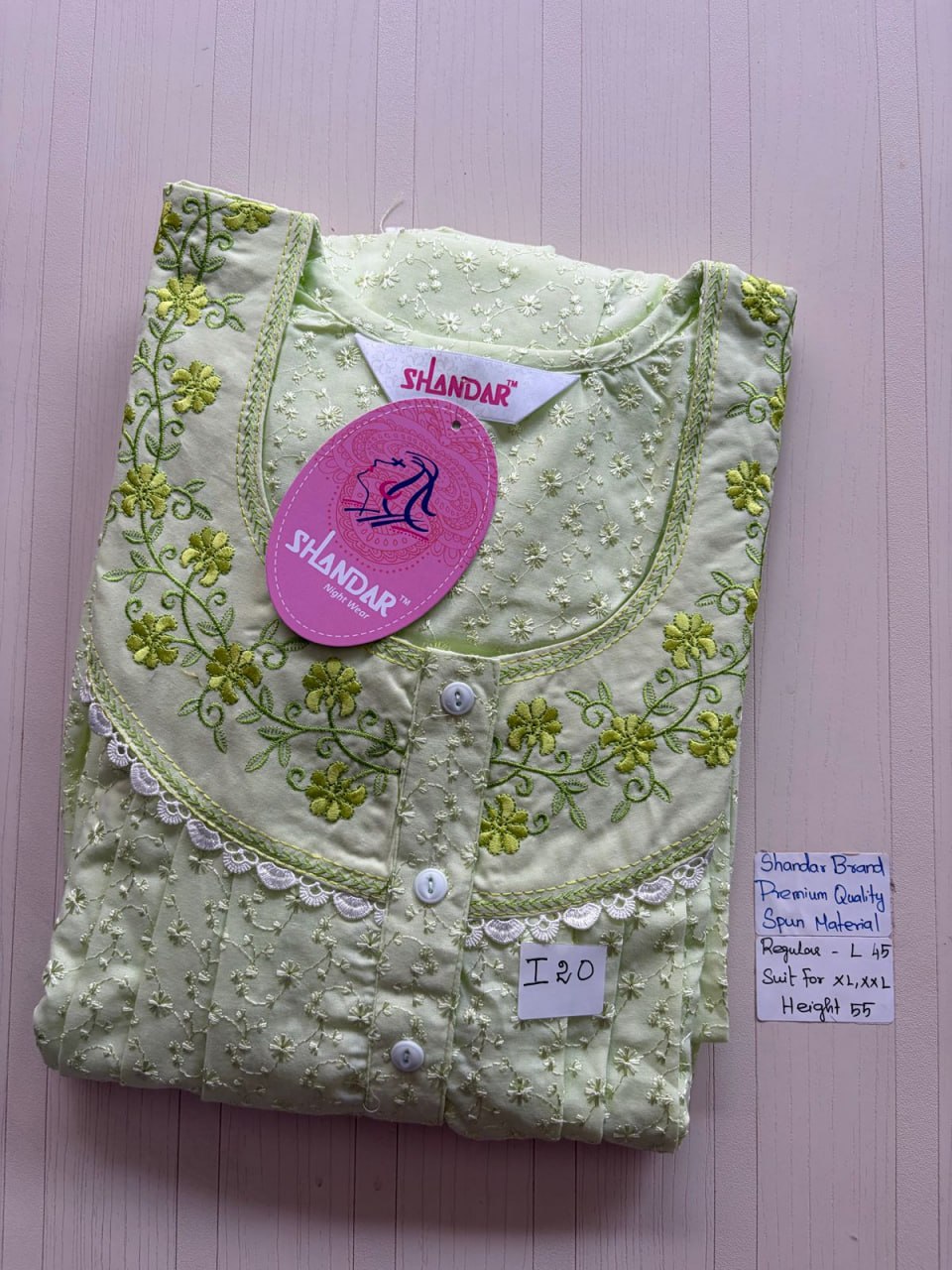 BSS006 Shandar Spun Nighty