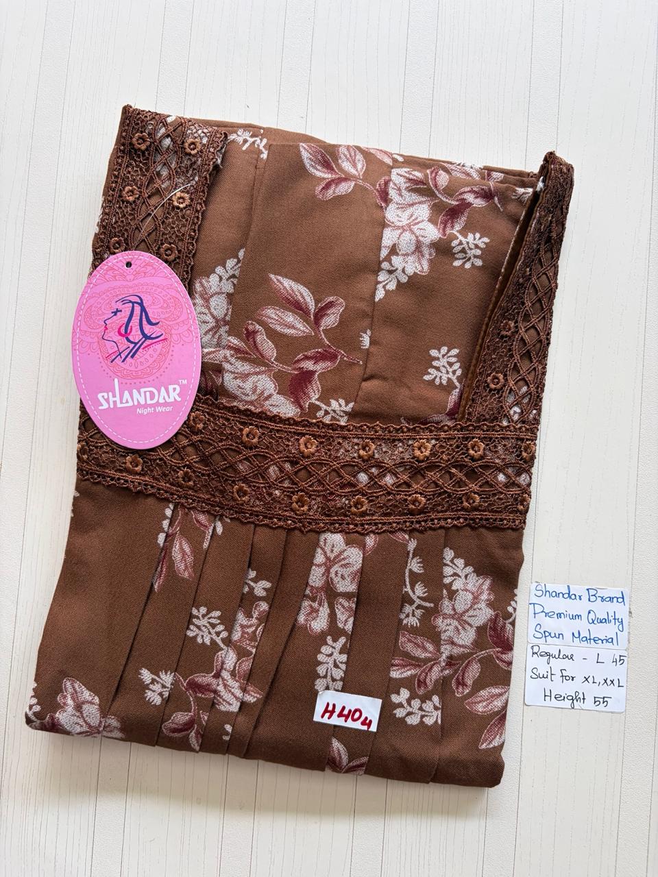 BSS007 Shandar Spun Nighty