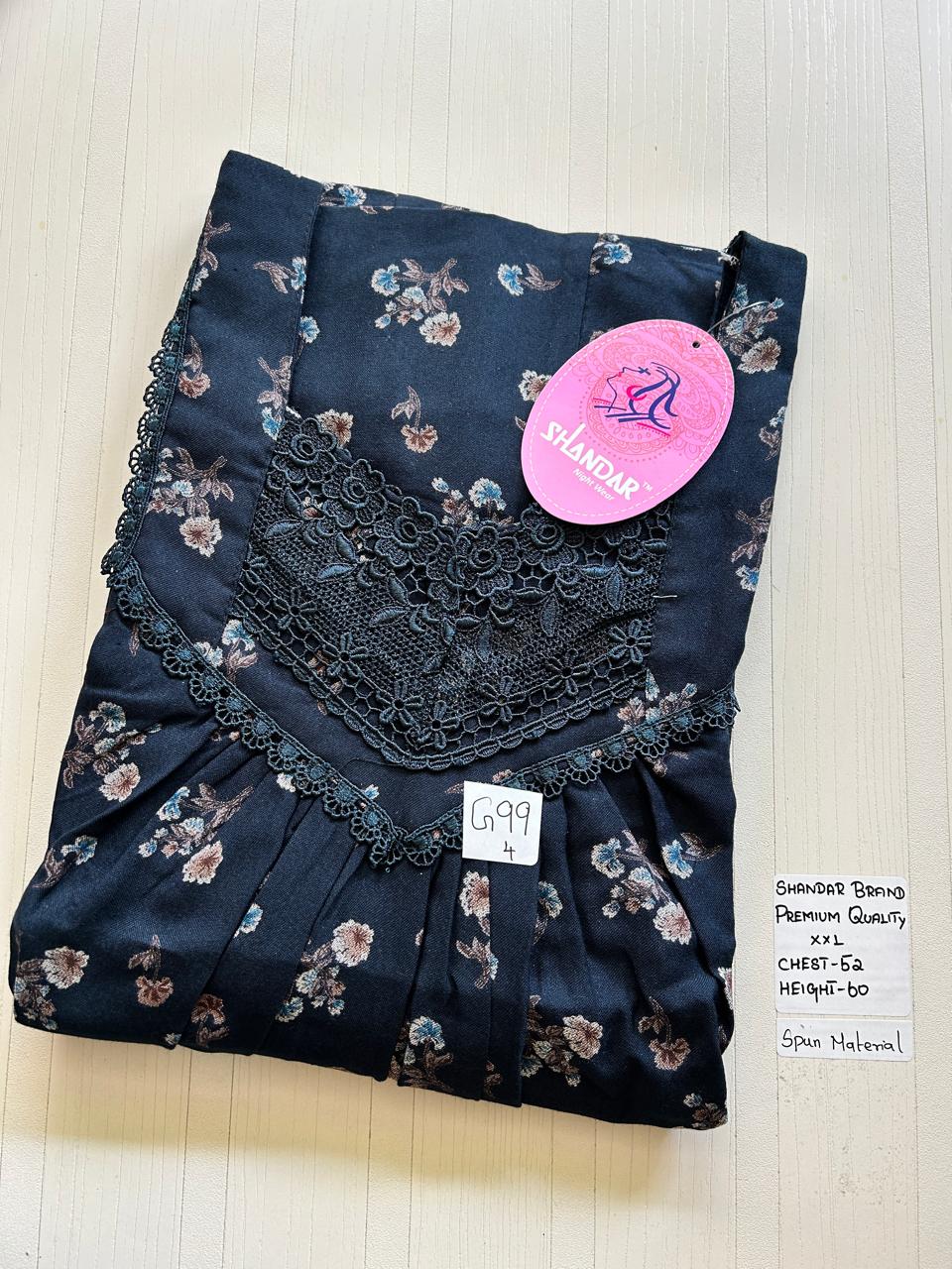 BSS043 Shandar Spun Nighty
