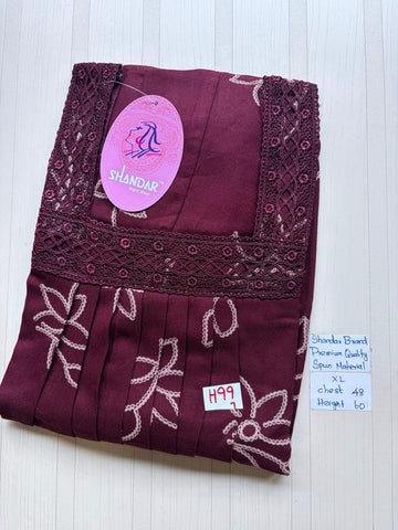 BSS183 Shandar Spun Nighty