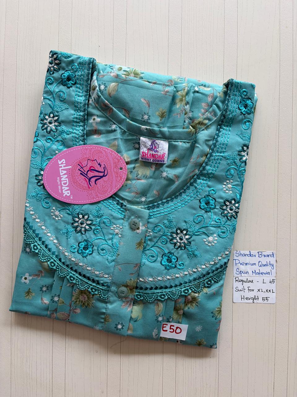 BSS160 Shandar Spun Nighty