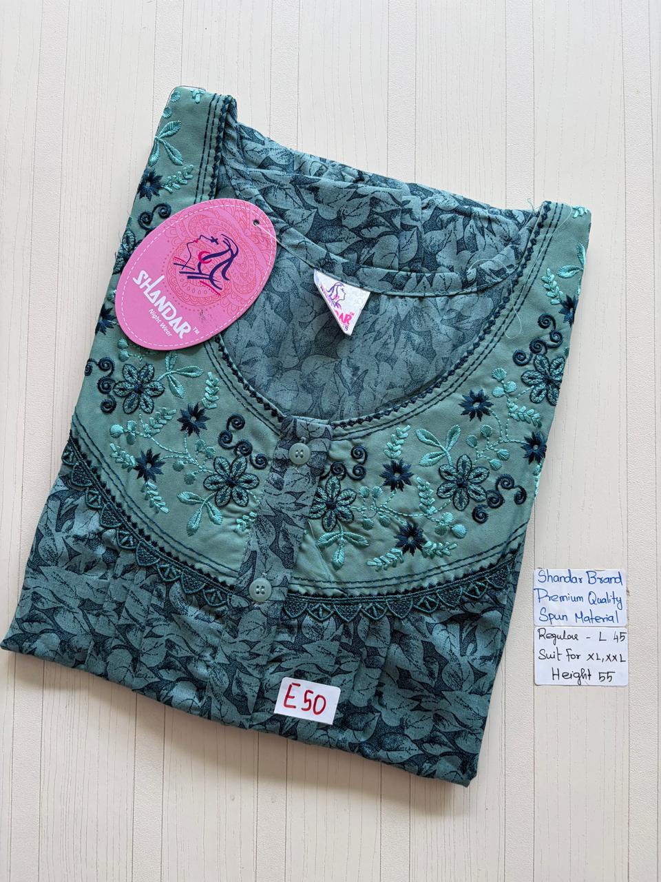 BSS161 Shandar Spun Nighty