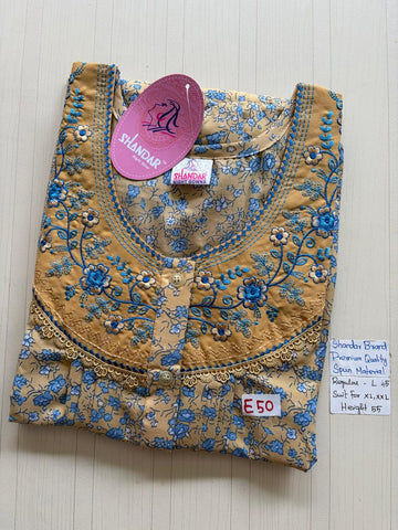 BSS172 Shandar Spun Nighty