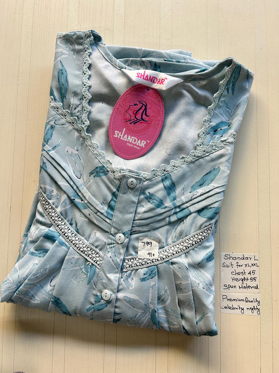 BSS057 Shandar Spun Nighty