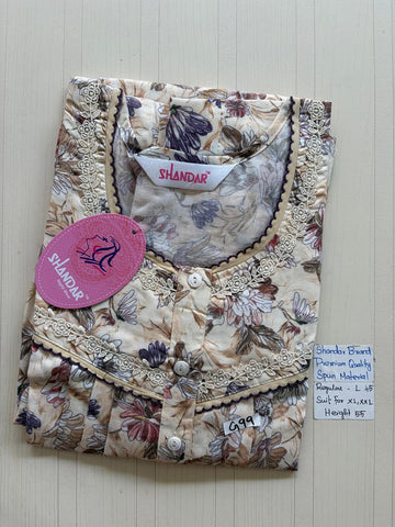 BSS062 Shandar Spun Nighty