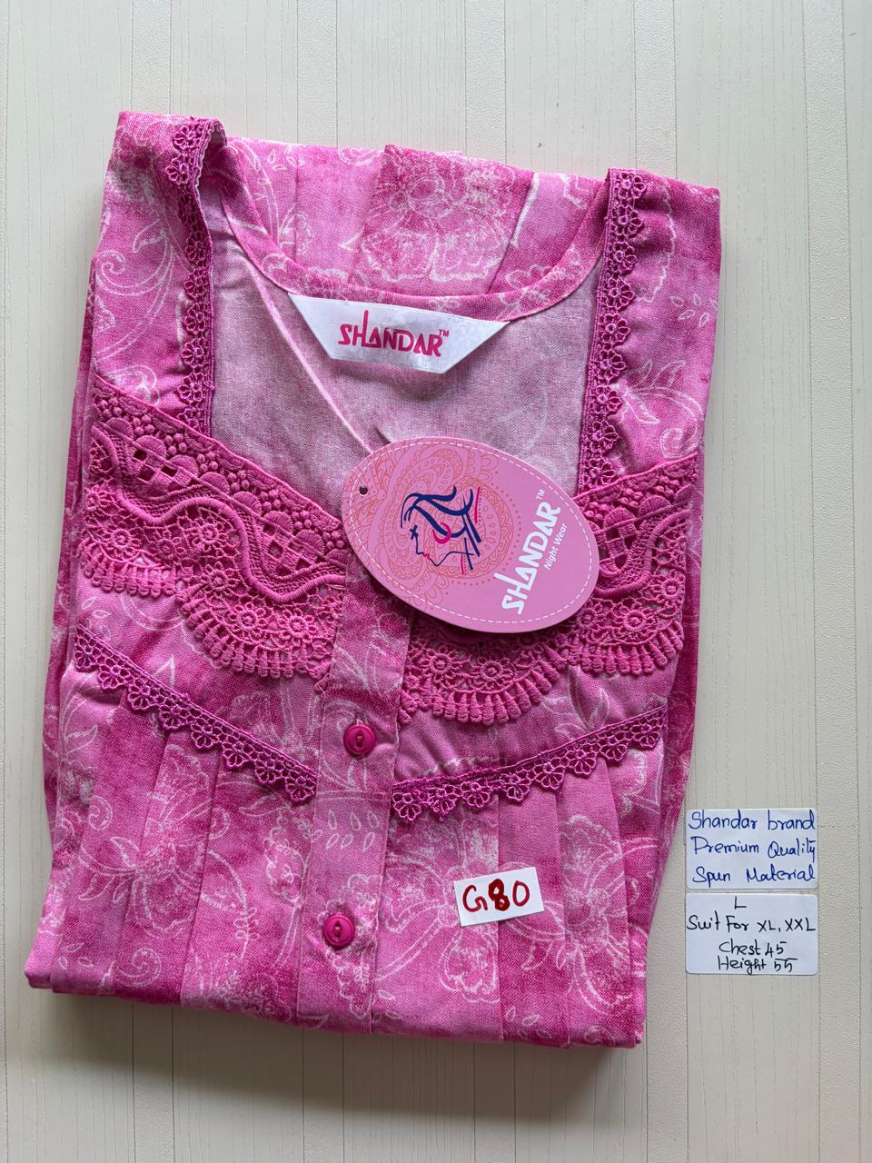 BSS070 Shandar Spun Nighty