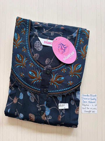 BSS013 Shandar Spun Nighty