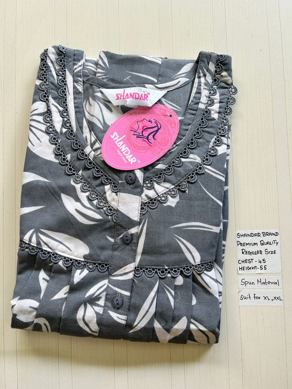 BSS073 Shandar Spun Nighty