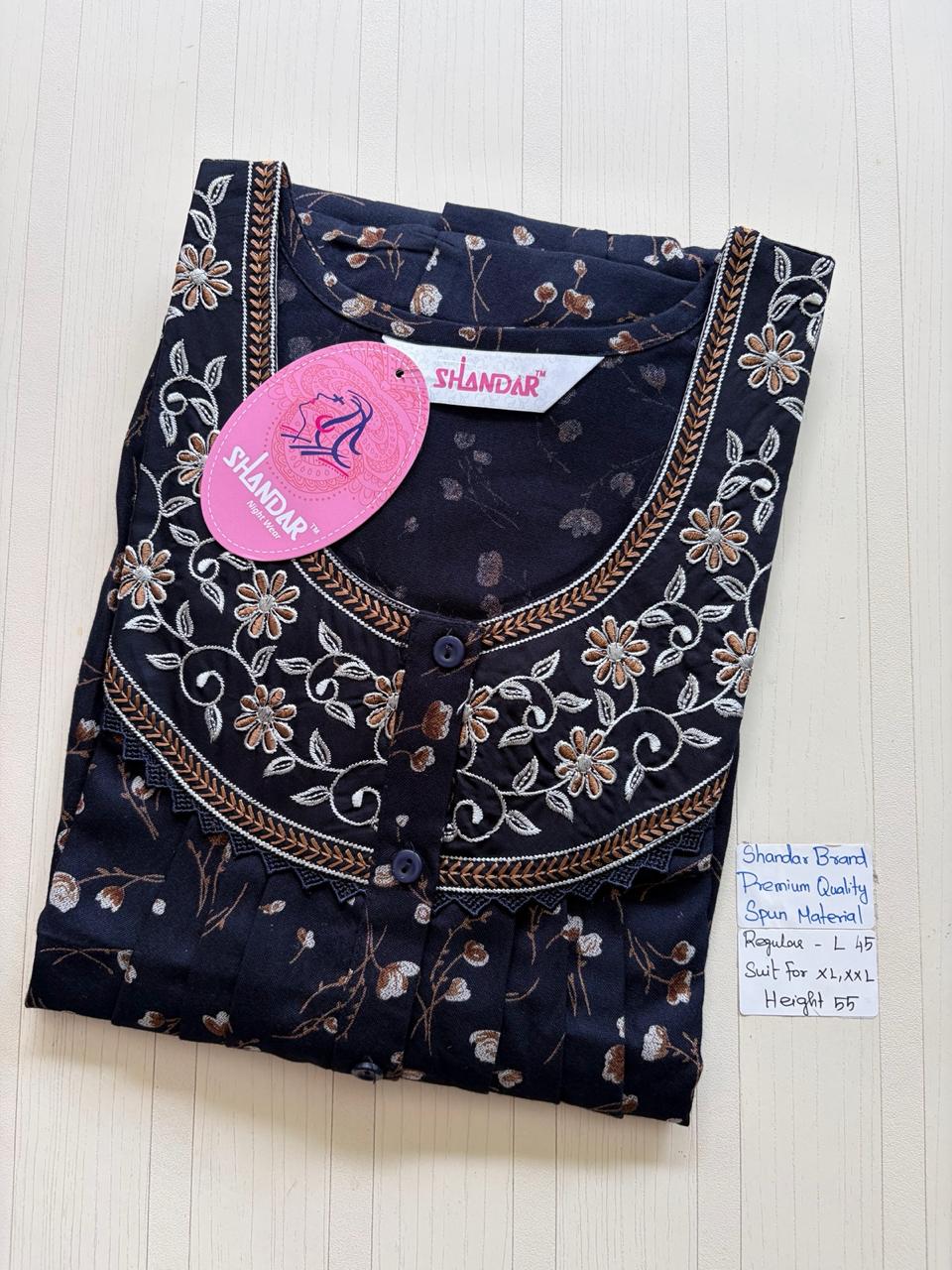BSS033 Shandar Spun Nighty