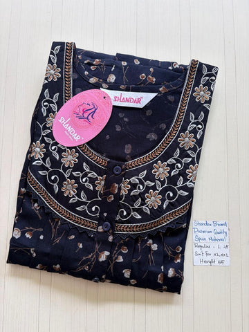 BSS033 Shandar Spun Nighty