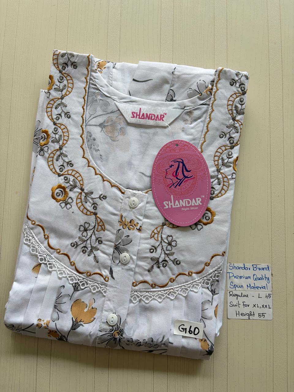 BSS086 Shandar Spun Nighty