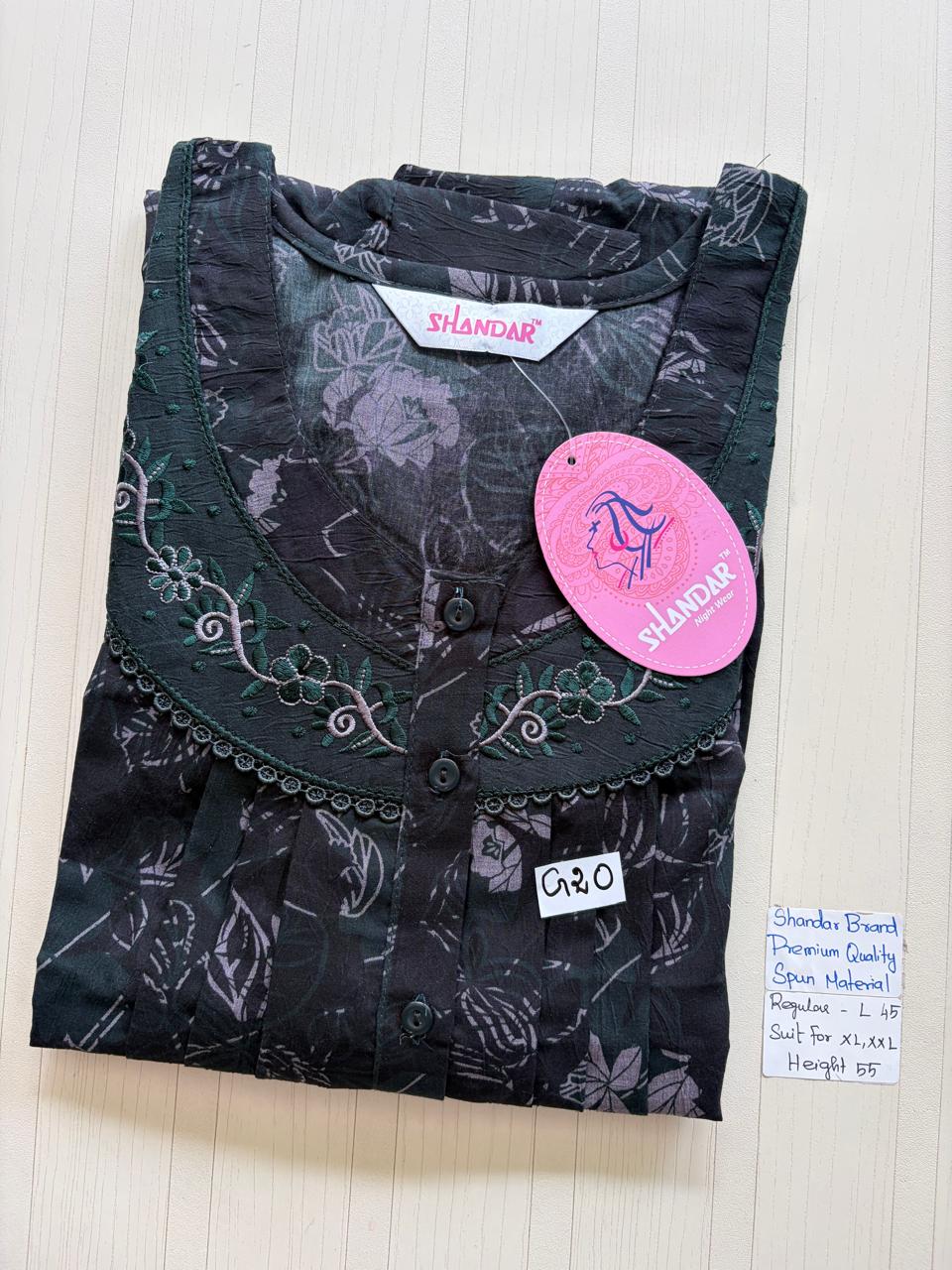 BSS098 Shandar Spun Nighty