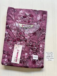 CNS004 Height Narmatha Pleats Zip Nighty