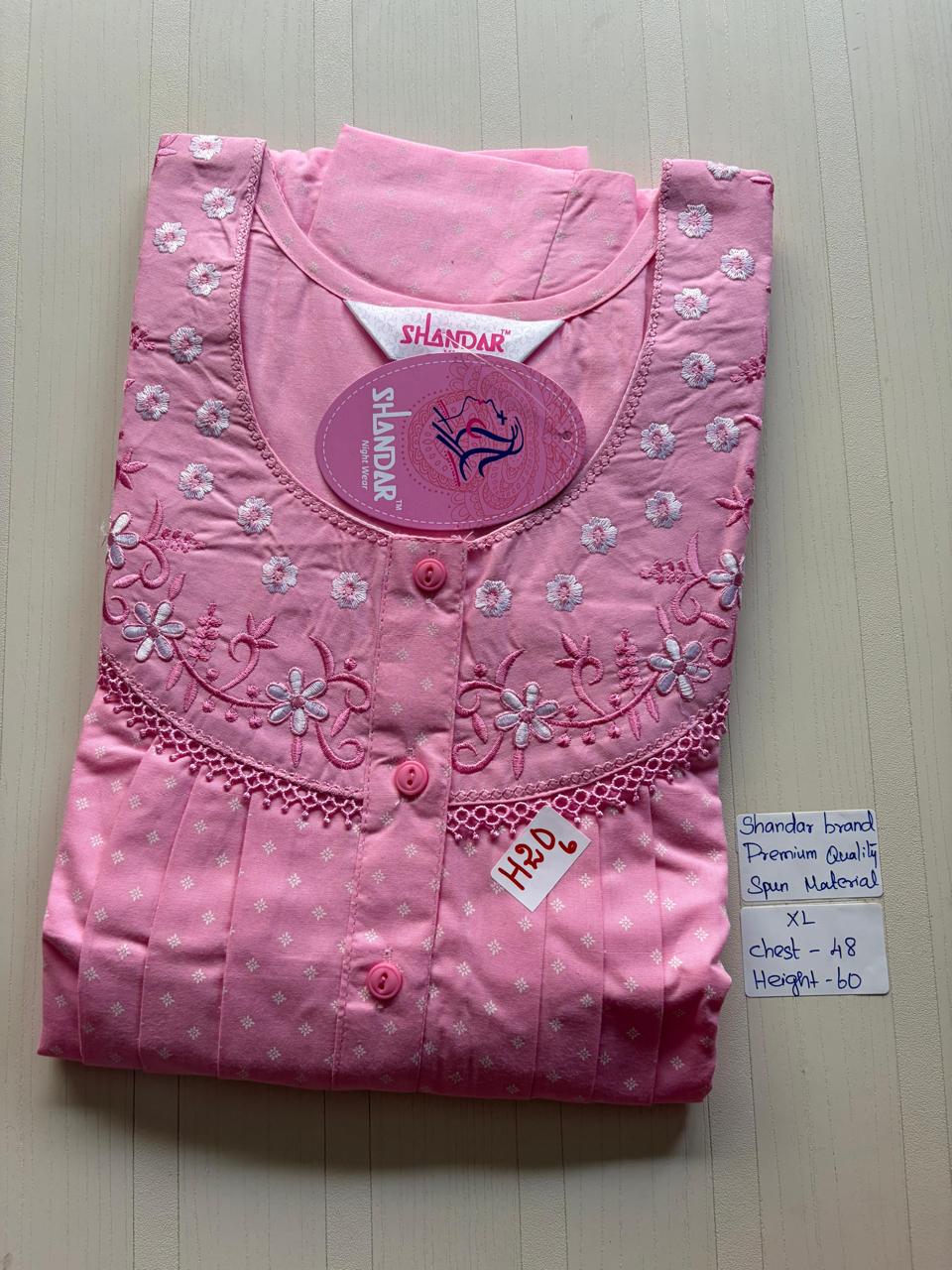 CSS072 Height Shandar Spun Nighty