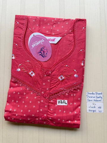 CSS075 Height Shandar Spun Nighty