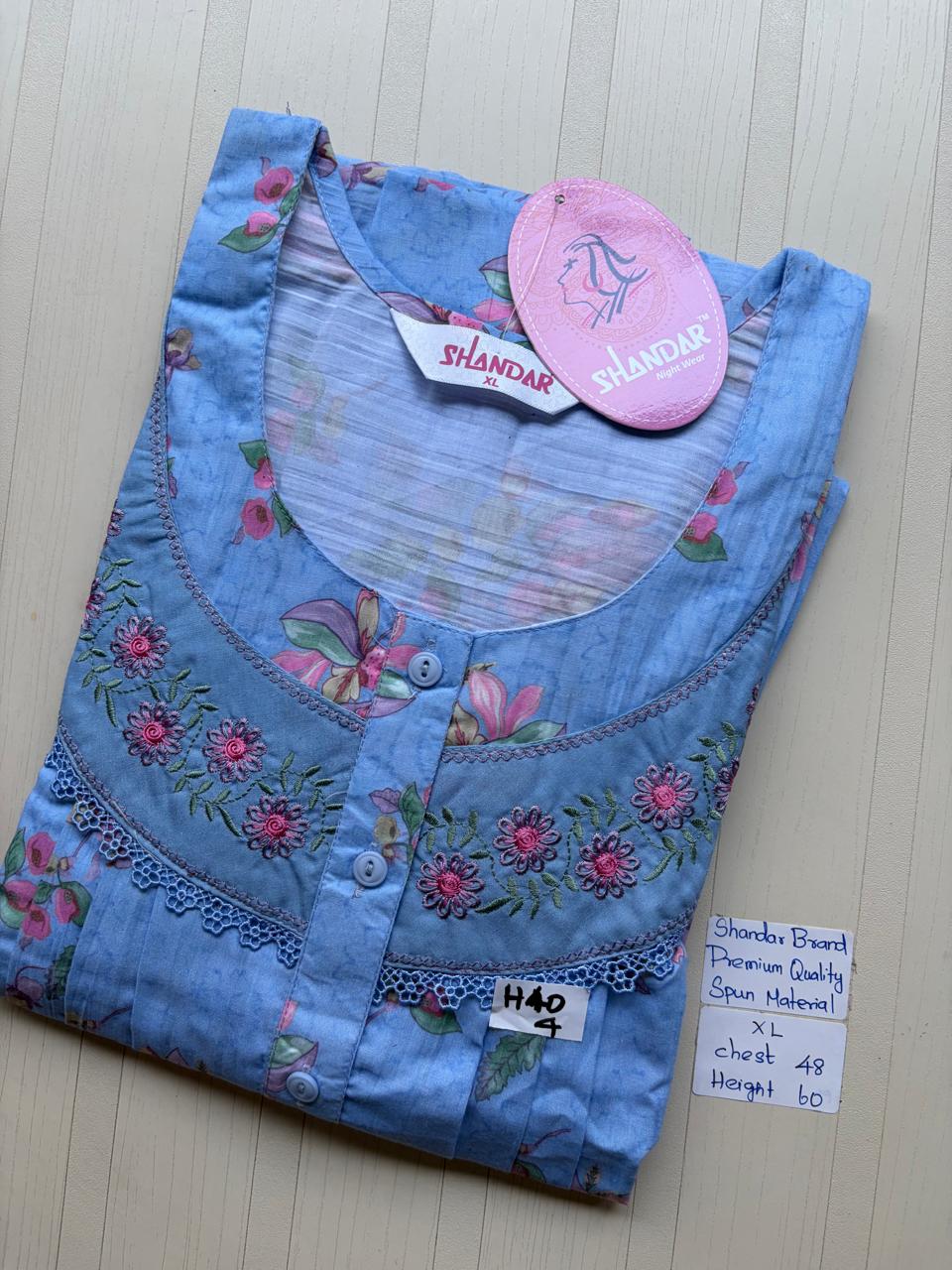CSS087 Height Shandar Spun Nighty