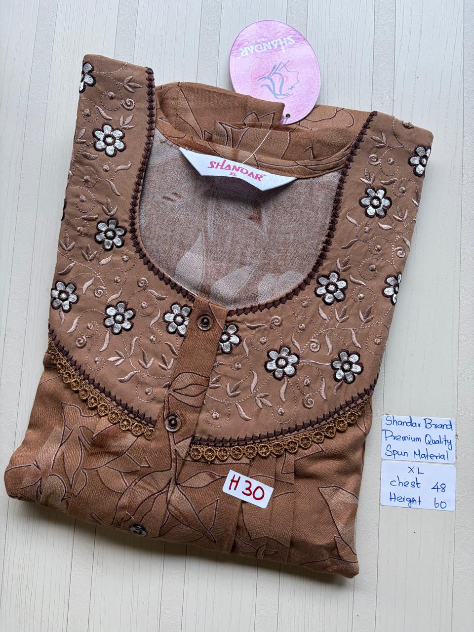 CSS094 Height Shandar Spun Nighty