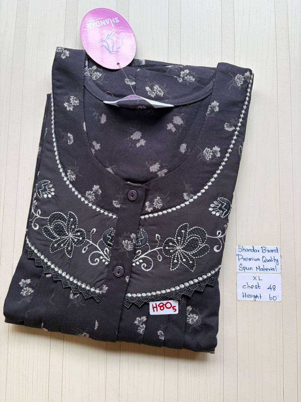 CSS100 Height Shandar Spun Nighty