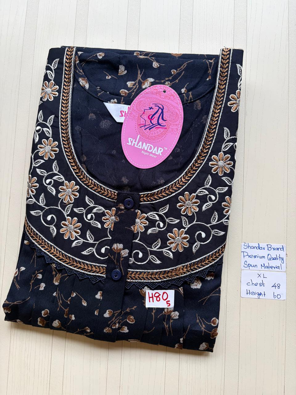 CSS105 Height Shandar Spun Nighty
