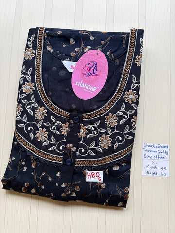 CSS105 Height Shandar Spun Nighty