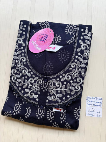 CSS106 Height Shandar Spun Nighty