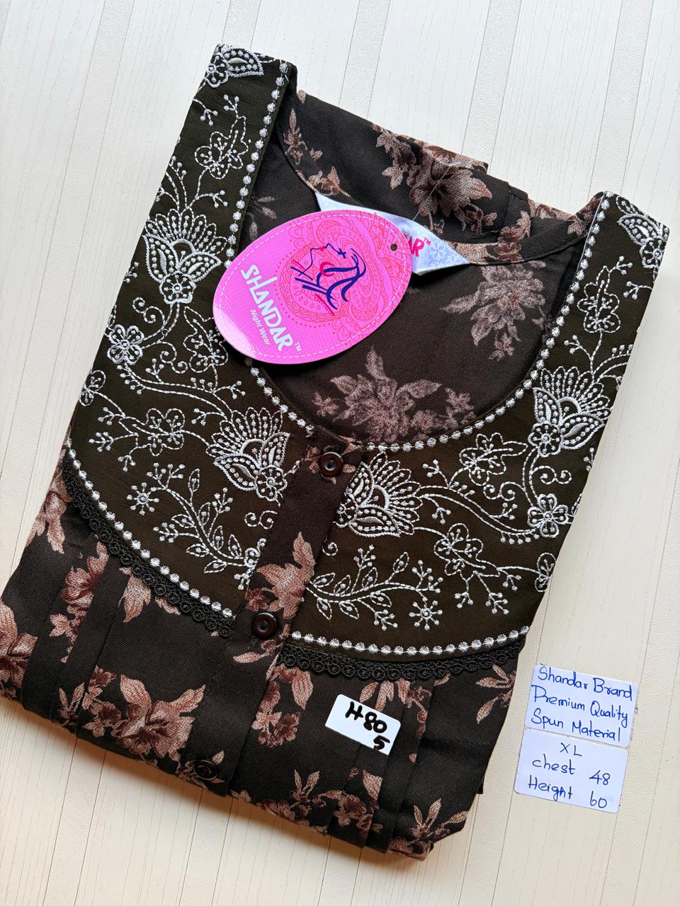 CSS114 Height Shandar Spun Nighty