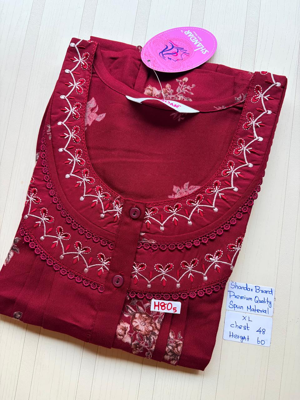 CSS118 Height Shandar Spun Nighty