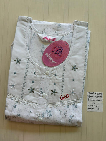 CSS145 Height Shandar Spun Nighty