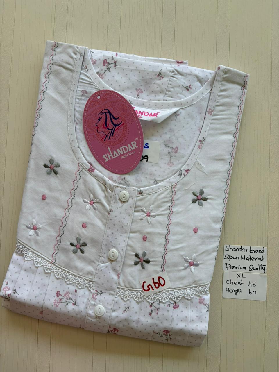 CSS148 Height Shandar Spun Nighty