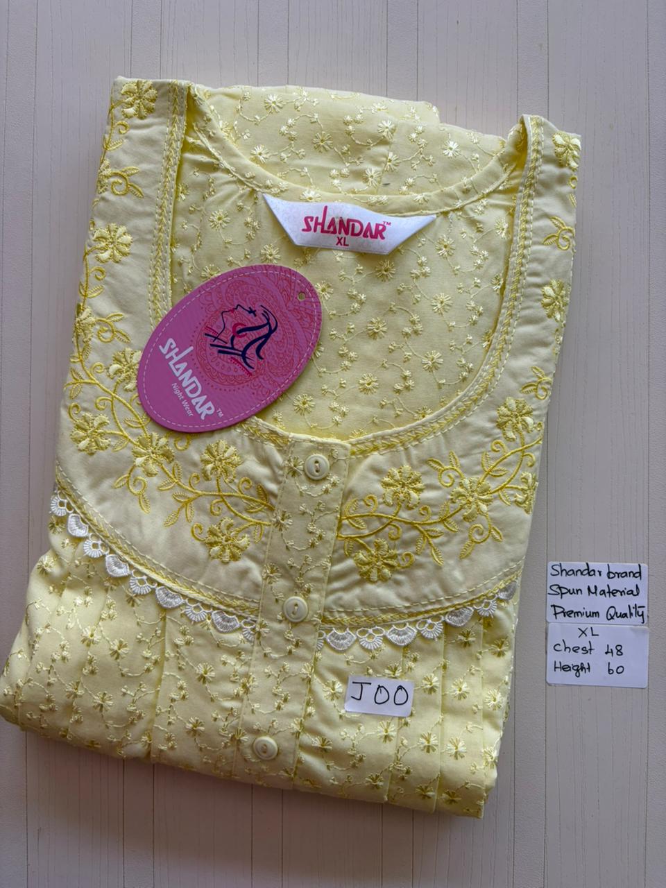 CSS150 Height Shandar Spun Nighty